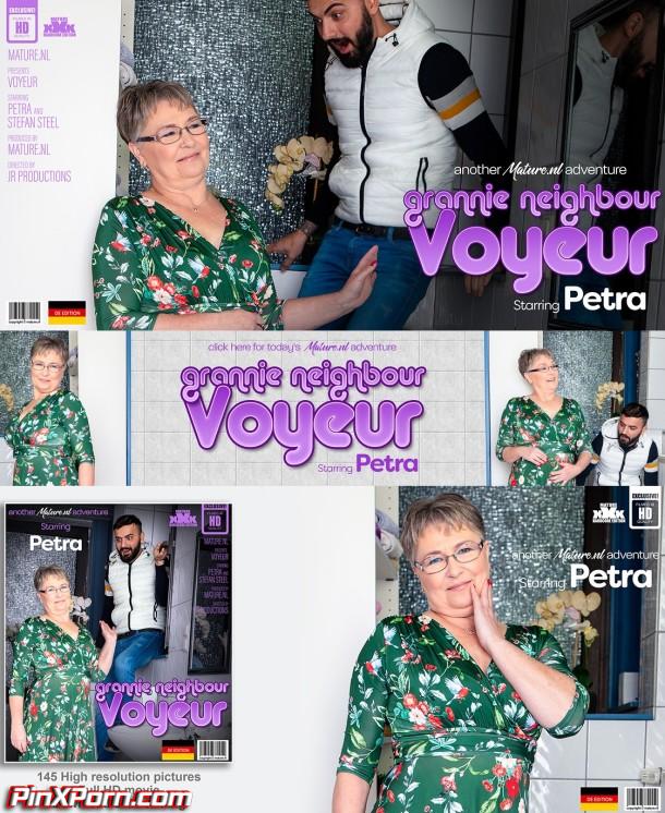 Petra, Stefan Steel Granny neighbour voyeur Grandma Petra is getting a surprise visit