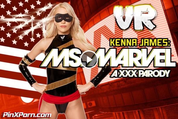 Kenna James CAROL DANVERS MS MARVEL A XXX PARODY Virtual Reality Videos