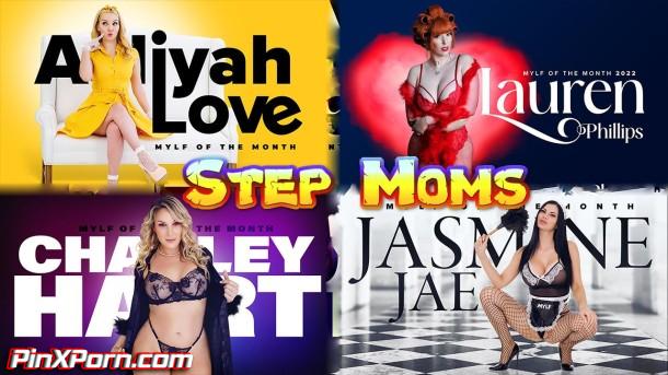Hottest Horny Stepmoms Compilation, Aaliyah Love, Lauren Phillips, Dee Williams, Penny Barber