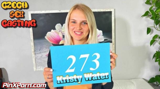 CzechSexCasting E273 Kristy Water Czech sexy blonde loves swingers party