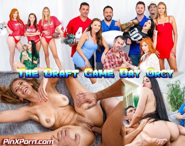 Jasmine Daze, Alex Coal, Pristine Edge, Lauren Phillips, The Draft Game Day Orgy