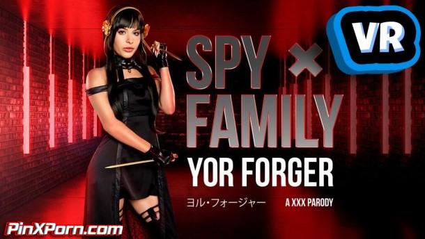 SpyXFamily Yor Forger A XXX Parody, Nicole Aria Virtual Reality Porn