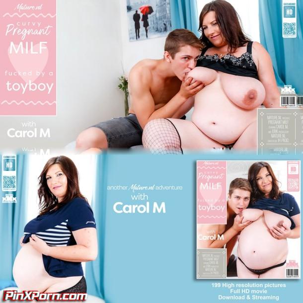 Toyboy stranger seducing pregnant curvy Sexy Milf Carol M for a steamy fuck Erik