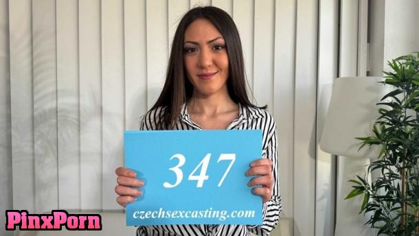 CzechSexCasting E347 The Blaze Super sexy Italian babe spreads her wet pussy