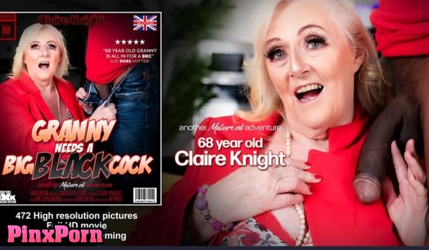 British Claire Knight is a 68 year old granny who craves a big black cock to fuck her! Mr Longwood