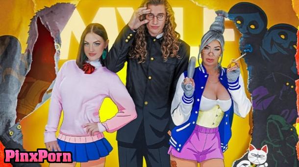 BMilfs, Lolly Dames And Lucy Lotus Daandodan My Boyfriend Is Possessed, Let’s Fuck the Ghosts Out of Him!