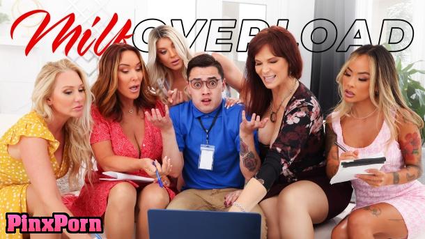 ATime, Syren De Mer, Alexis Malone, Juan Loco, Rachel Steele, Linda Lan, Taylor Wild Tech Help Overload
