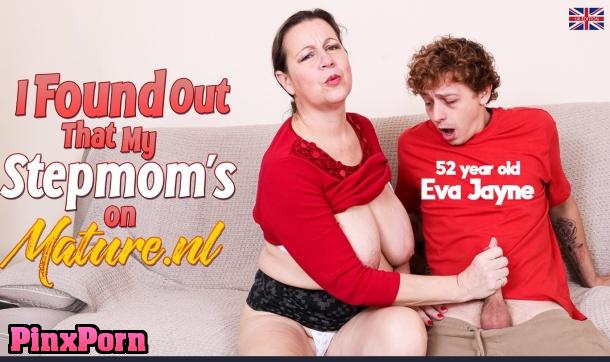 52 year old MILF is a huge star on mature.nl and her stepson just found out and wants to know more, Benjamin Zee