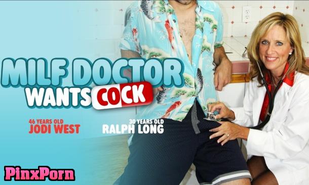Milf Doctor wants a cock! Curing stress with a good fuck! Ralph Long