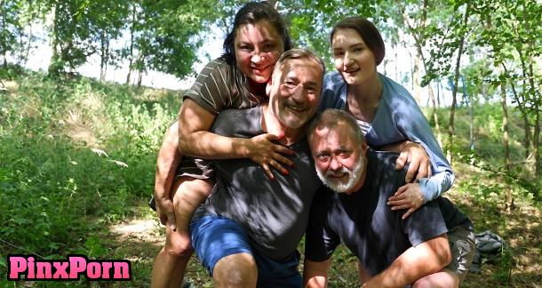 Christina Santes, Lucas Knight, Martin Bobes, Olivia Westwood Public voyeurs