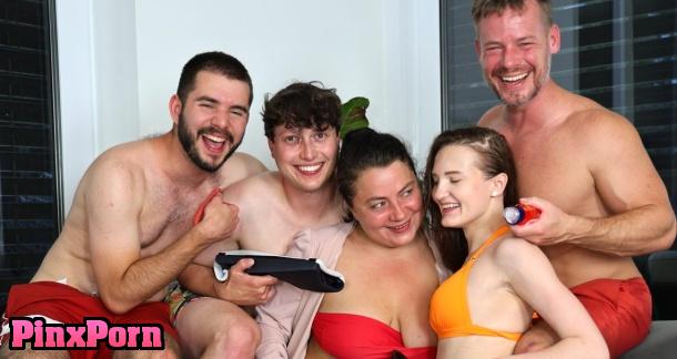 Christina Santes, Olivia Westwood, Venda Blec, Olivier Stray, Simon Nowaku, Bi home orgy part 2